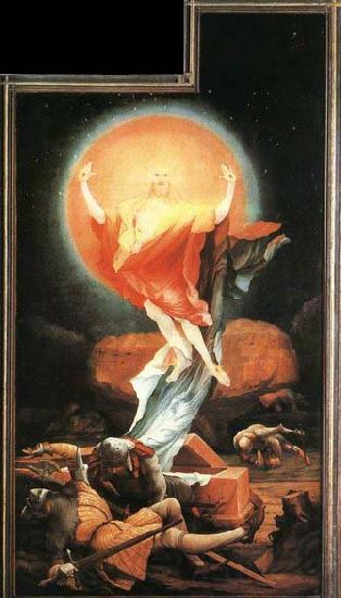 Matthias  Grunewald The Resurrection France oil painting art